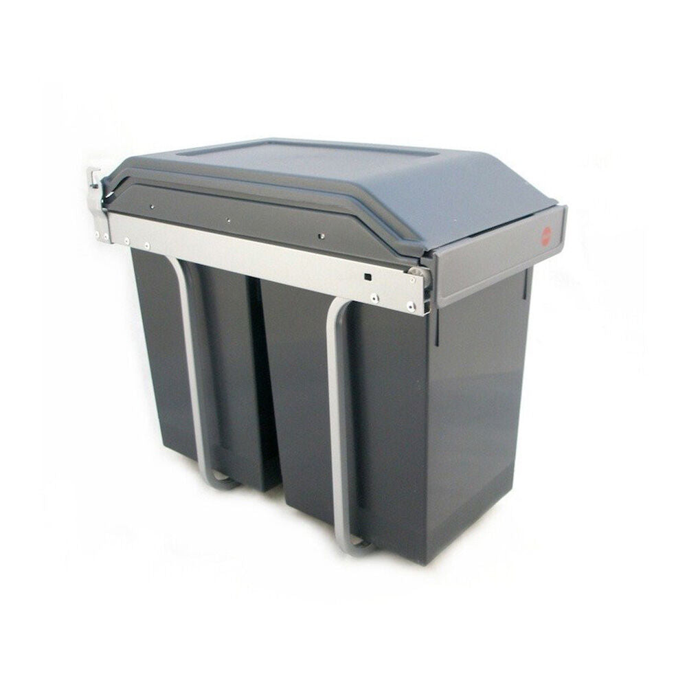 HAILO 3650101 Abfallsorter 30 (2x15) Liter TANDEM ab 30 cm Schrankbreite – Bild 3