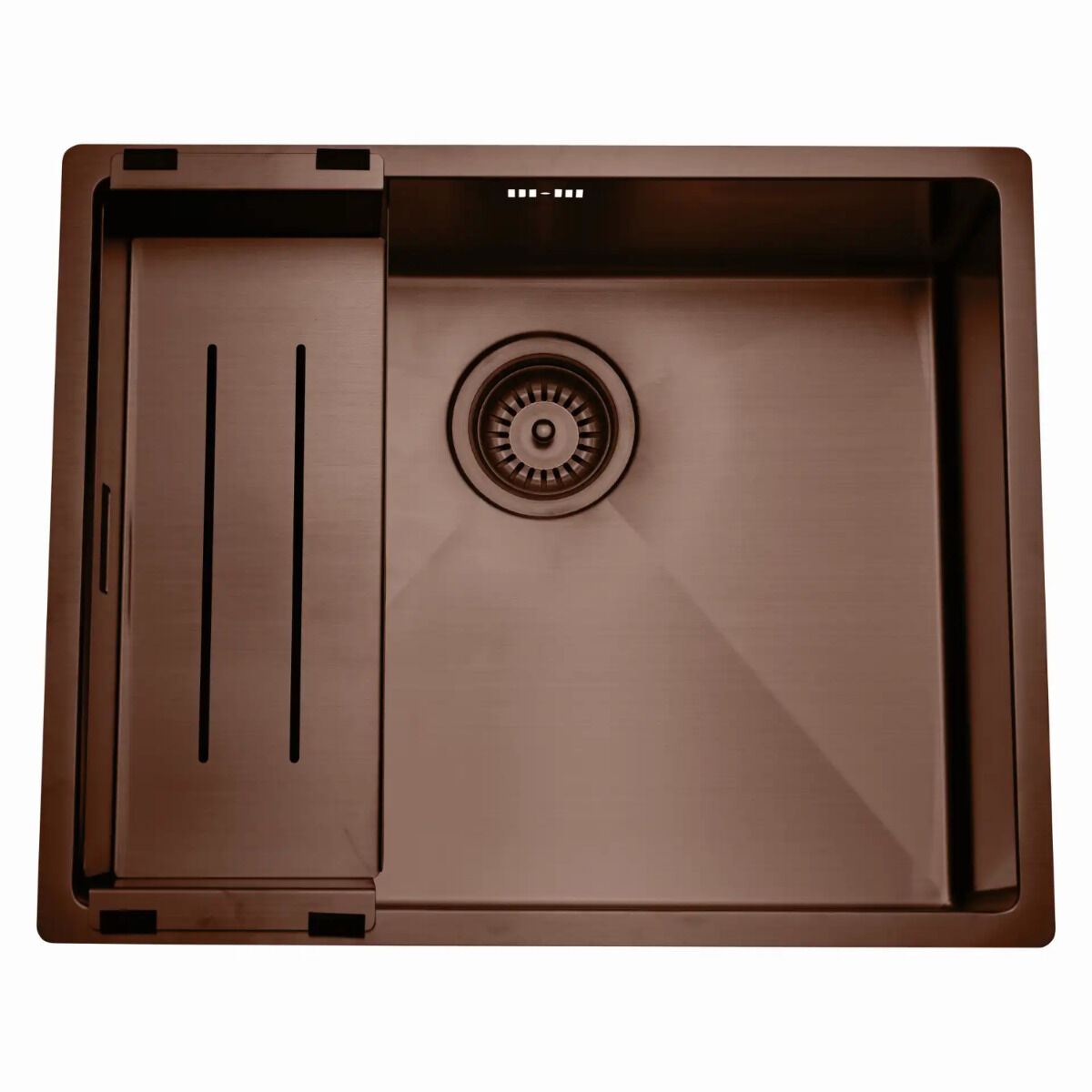 LAVABO Resteschale L-K10007K für KUBUS Spülen, PVD Kupfer / Restebecken / Abtropfschale – Bild 4