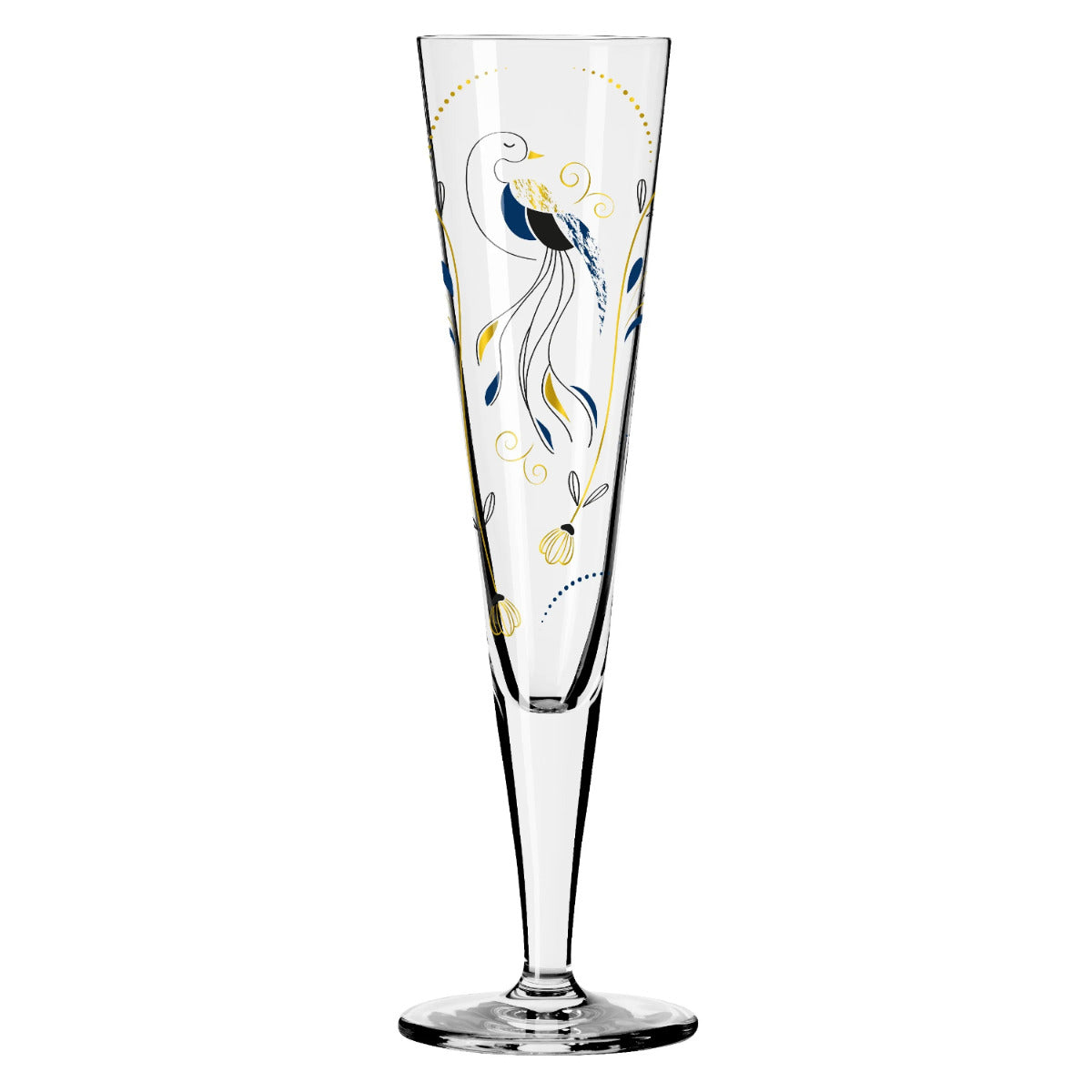 Ritzenhoff 1071043 Champagnerglas #43 GOLDNACHT Champus Christine Kordes 2024 in Geschenkbox