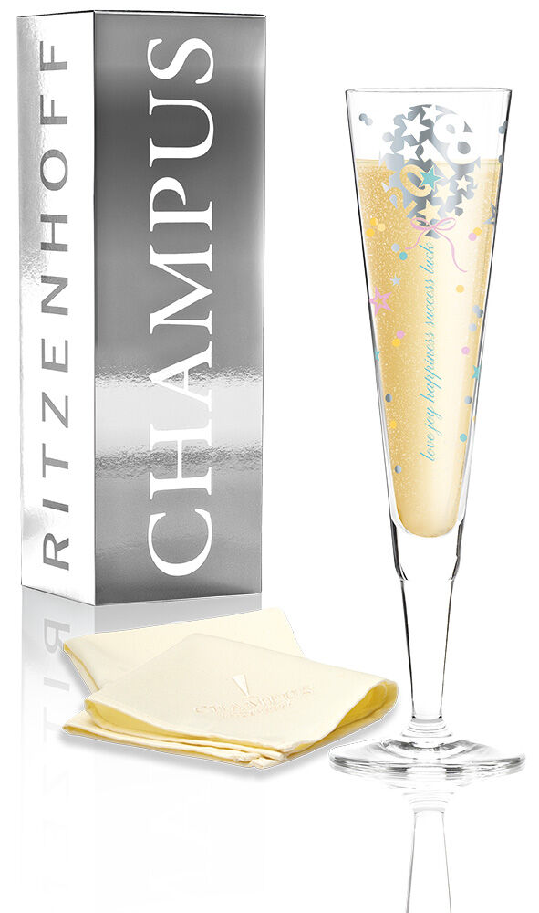 Ritzenhoff CHAMPUS Jahrgangsglas 2018 Kathrin Stockebrand / Champagnerglas / Sektflöte