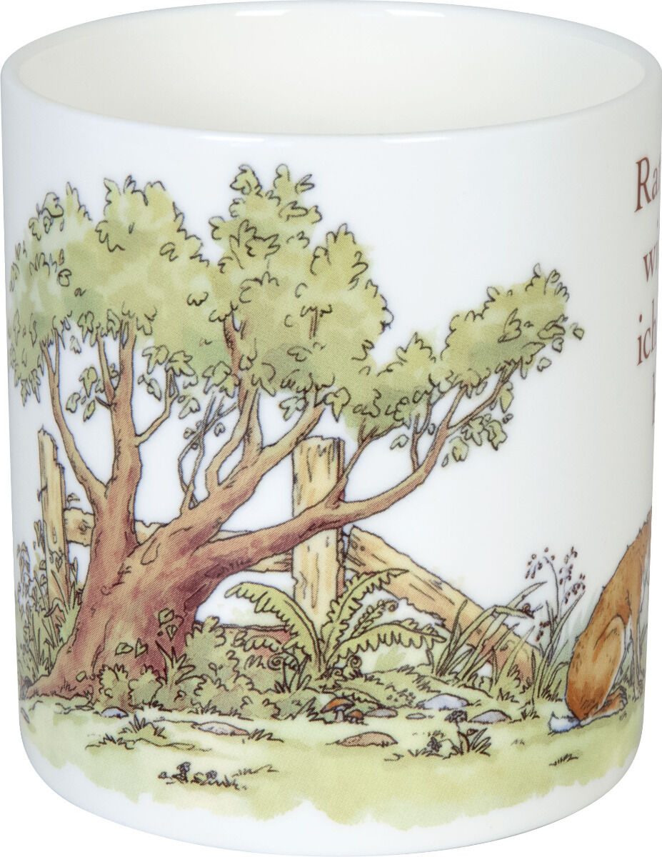 KÖNITZ 1120042420 Becher Rate mal wie lieb ich Dich hab! - 385 ml, Bone china – Bild 3