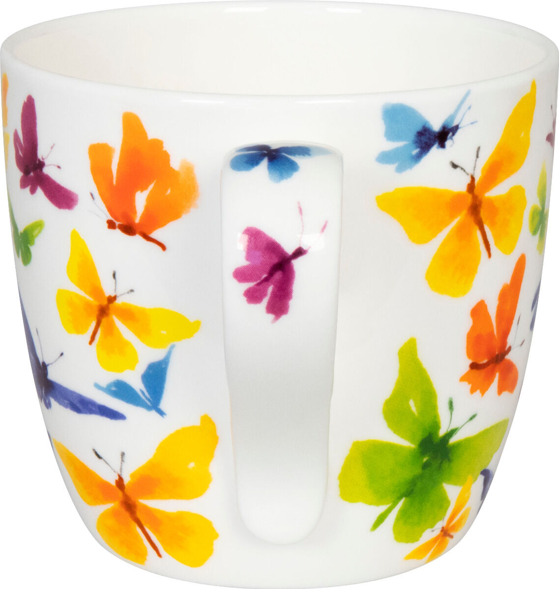 KÖNITZ 115S572705 Becher BUTTERFLY 425 ml mit Sieb und Deckel, Bone China Porzellan – Bild 5
