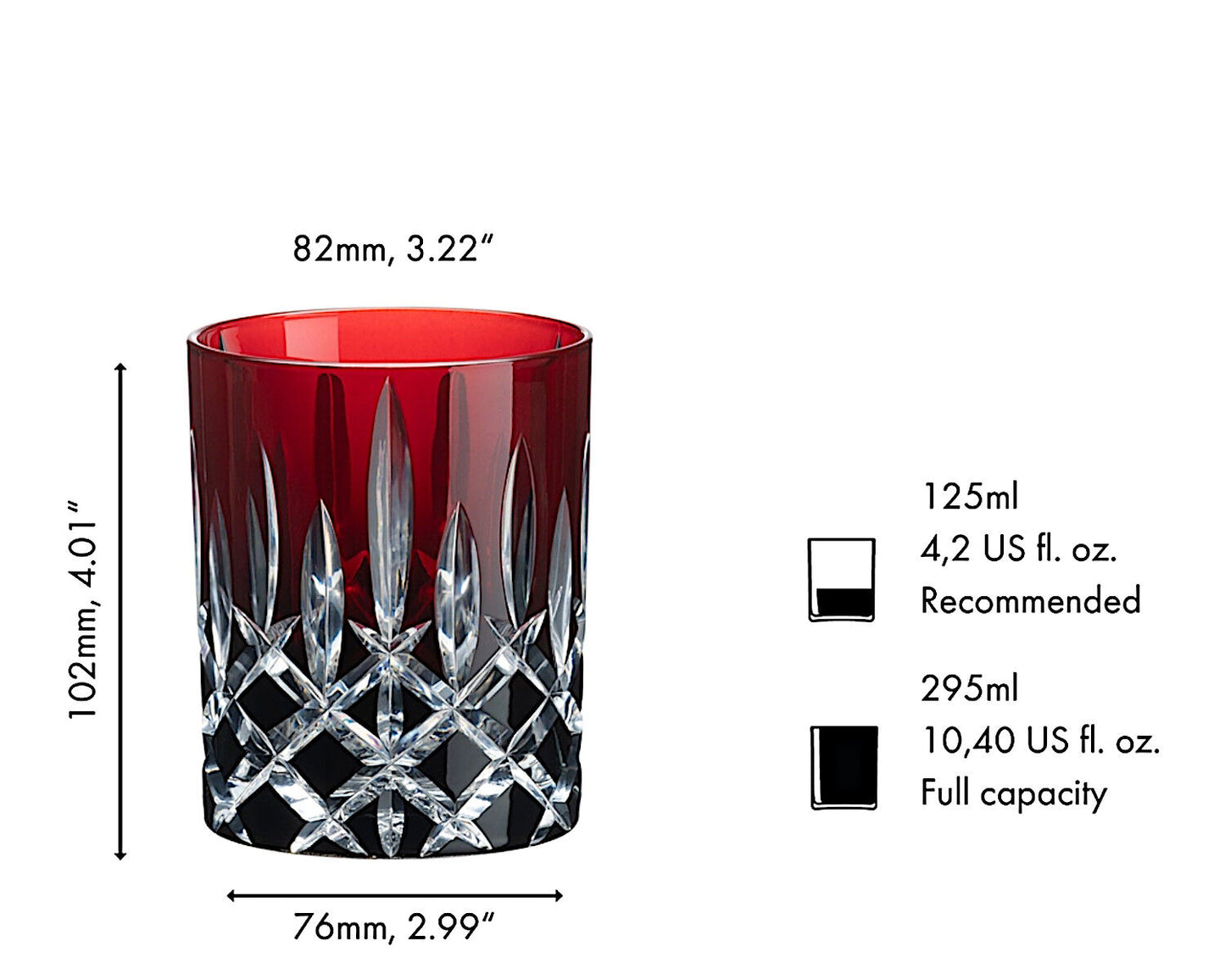 RIEDEL 1515/02S3CB LAUDON Tumbler - rot/schwarz – Bild 2