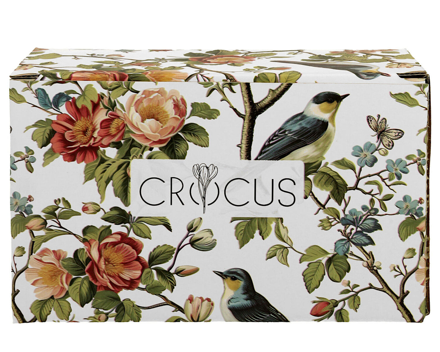 DUO CROCUS Kollektion 2er-Set klassische Becher 350 ml BIRDS ON A BRANCH, New Bone China Porzellan – Bild 4