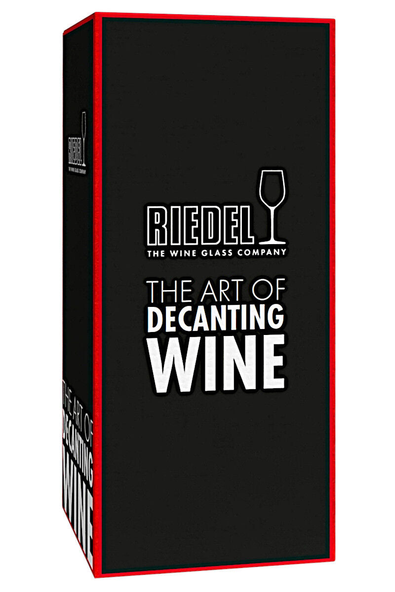 RIEDEL 4100/13 BLACK TIE Face to Face Dekanter aus Kristallglas, handgefertigt, Design-Dekanter – Bild 5