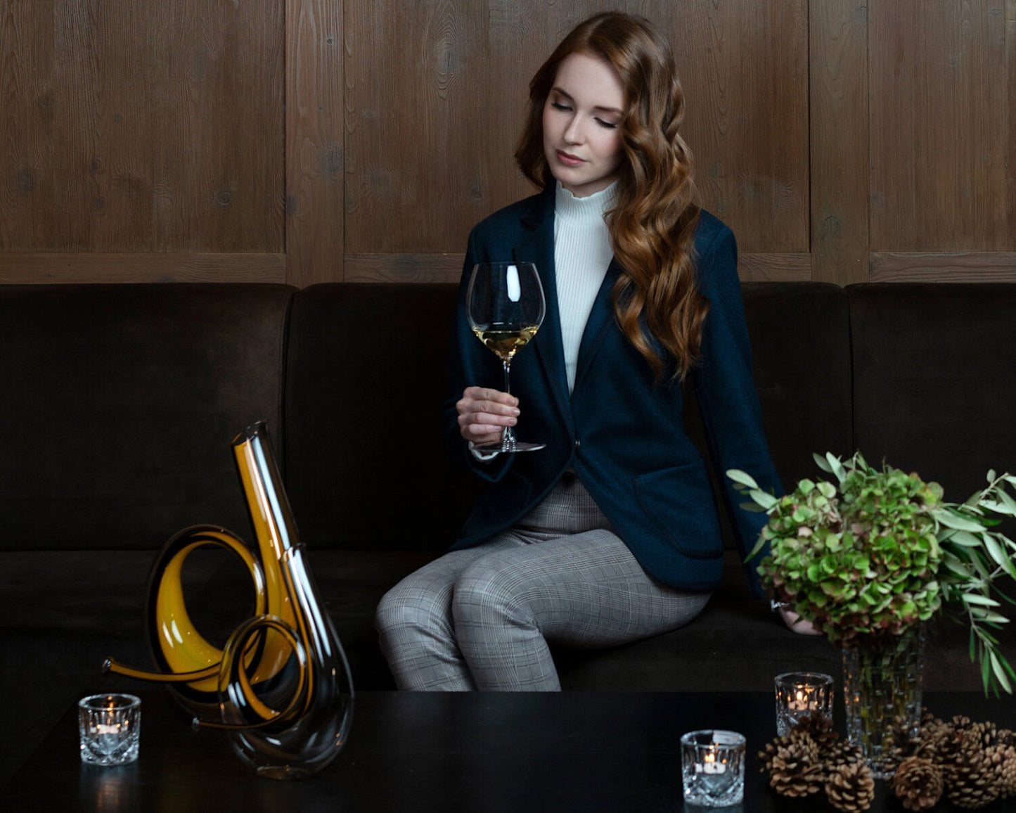 RIEDEL 2014/02 HORN Dekanter aus Kristallglas, hangefertigt / Design-Dekanter – Bild 9