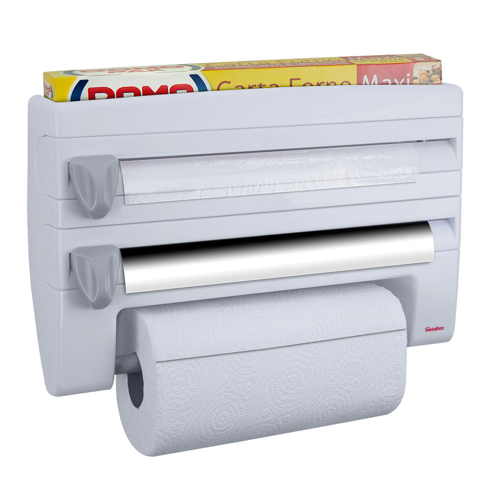 METALTEX 254410 Roll n Roll Küchenrollenspender / Rollenhalter / Küchenrollenhalter