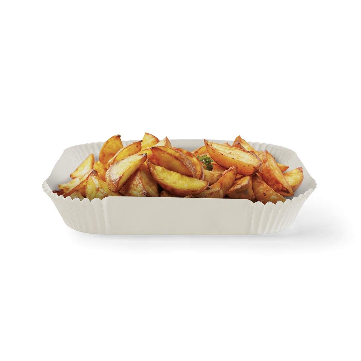 METALTEX 257727000 Airfryer Backpapier/Papiereinsatz 20 x 20 cm, quadratisch, 54 Stück, für Heißluftfritteuse, Ofen und Mikrowelle geeignet