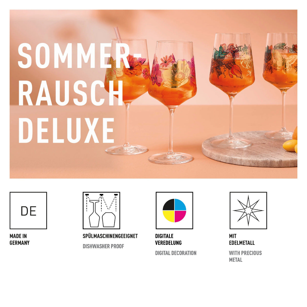 Ritzenhoff 2841020 Aperitifglas-Set #23, #24 SOMMERRAUSCH Ella Tjader 2024