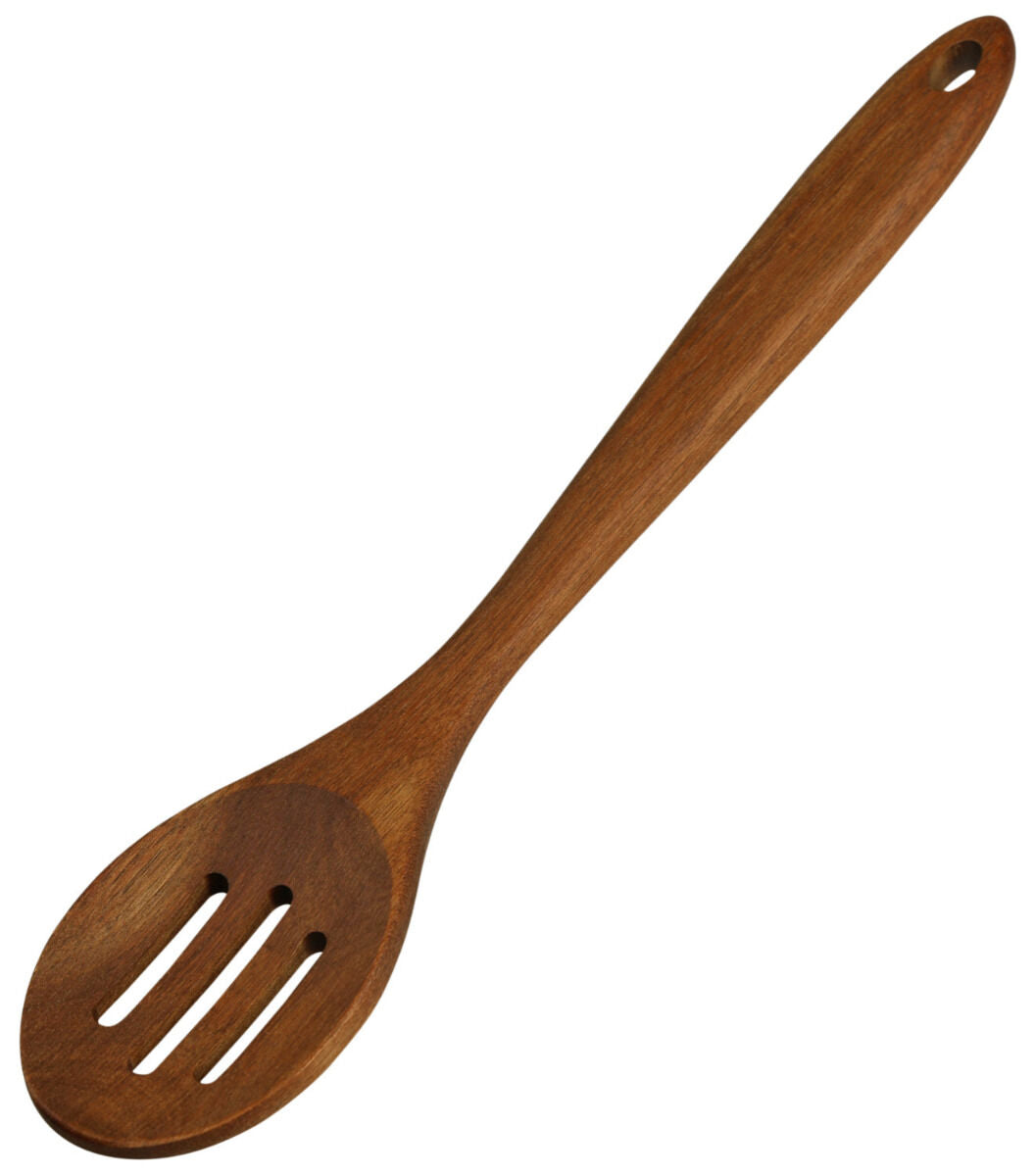 KESPER 28942 Kochlöffel 33 cm aus Akazienholz mit Schlitzen, FSC