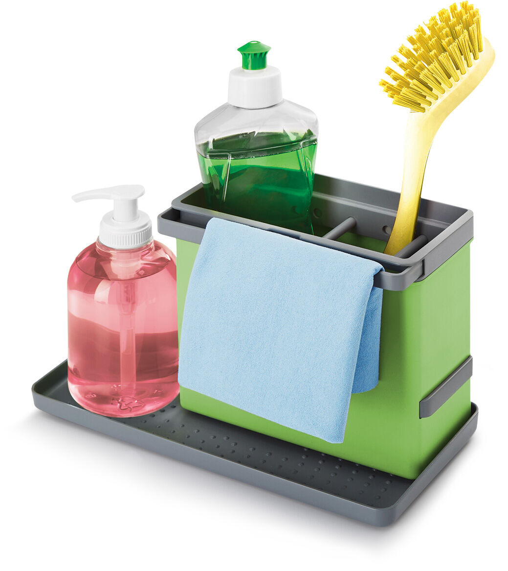 METALTEX TidyTex Spülbecken-Organizer grün 24 x 13 x 14 cm aus Kunststoff