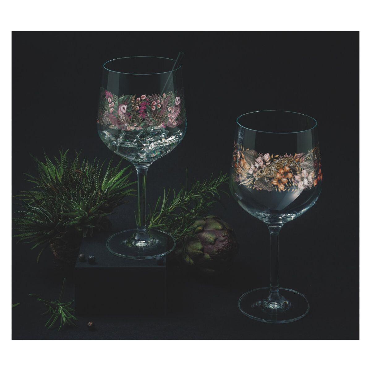 Ritzenhoff 3691002 Gin Kelch 2er-Set 002 SCHATTENFAUNA Maggie Enterrios 2021
