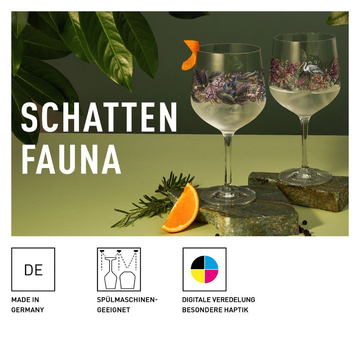 Ritzenhoff 3691003 Gin Kelch 2er-Set #5, #6 SCHATTENFAUNA RDT 2024