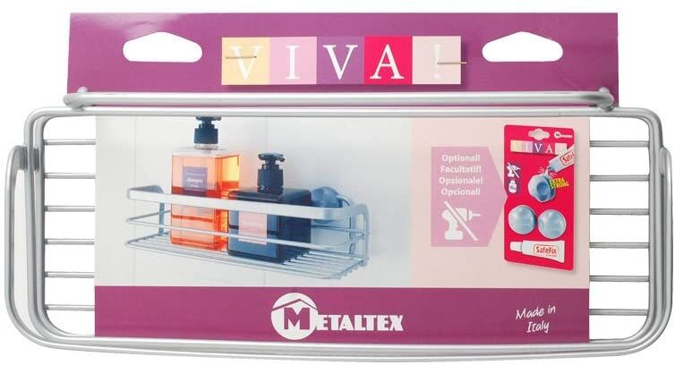 METALTEX 404804039 Viva Ablage rechteckig 26x10x6 cm, Polytherm