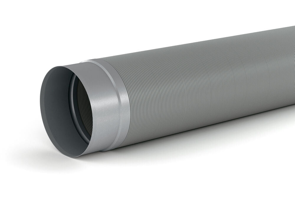 Lüftungsrohr SR-R flex 150 Rundrohr - Ø 148 mm Anschlussmaß innen / COMPAIR STEEL flow 150 (System Ø 150) – Bild 5