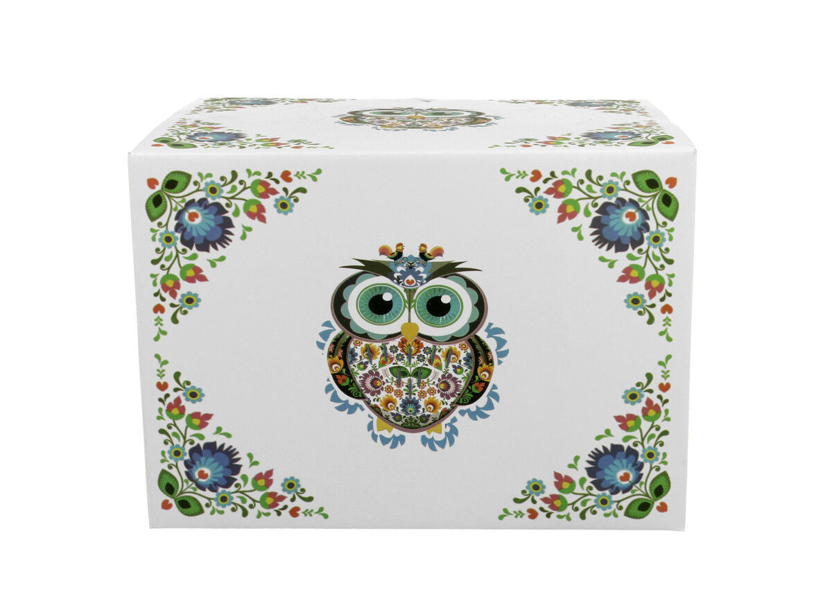 DUO ETNO 30242 Teekanne 1000 ml mit Teesieb OWL mit Teesieb, Glas - New Bone China Porzellan – Bild 3