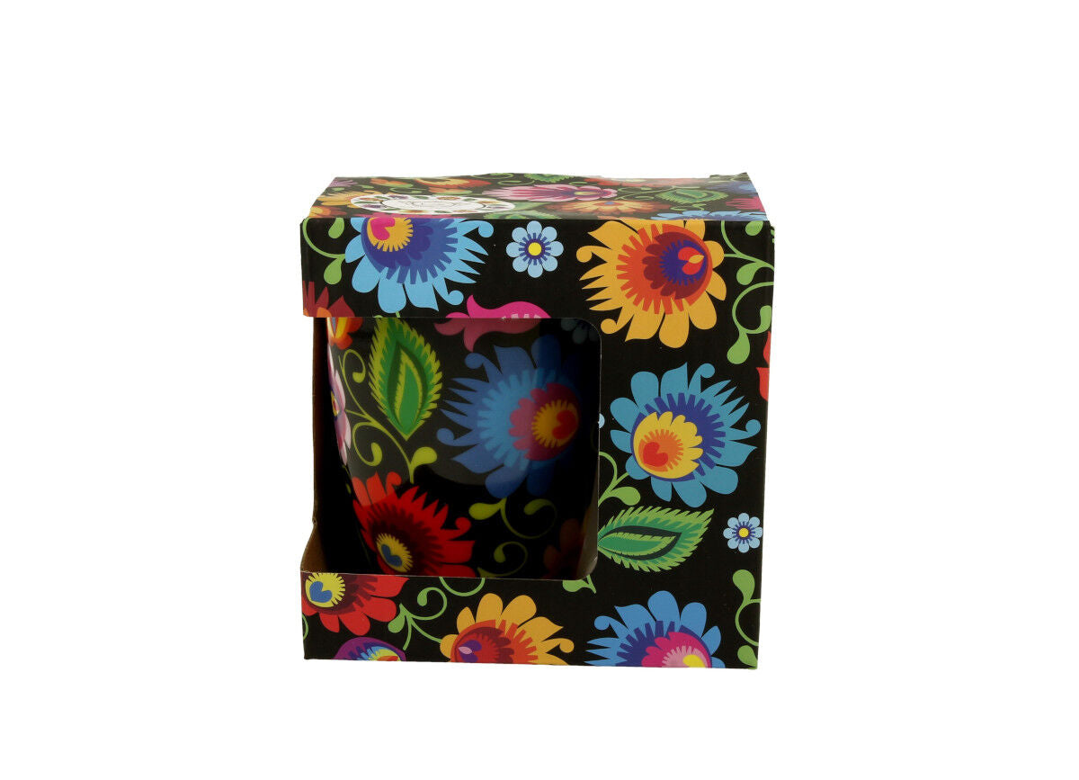 DUO ETNO Klassischer Becher 350 ml ETNIC New Bone China Porzellan – Bild 3