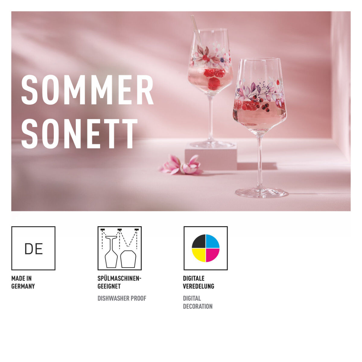 Ritzenhoff 6011004 Aperitifglas 2er-Set F25 SOMMERSONETT Sprizz 2025