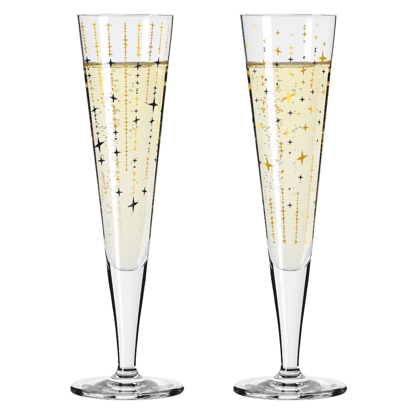 Ritzenhoff 6031008 Champagnerglas-Set H24 GOLDNACHT Sonja Eikler 2024