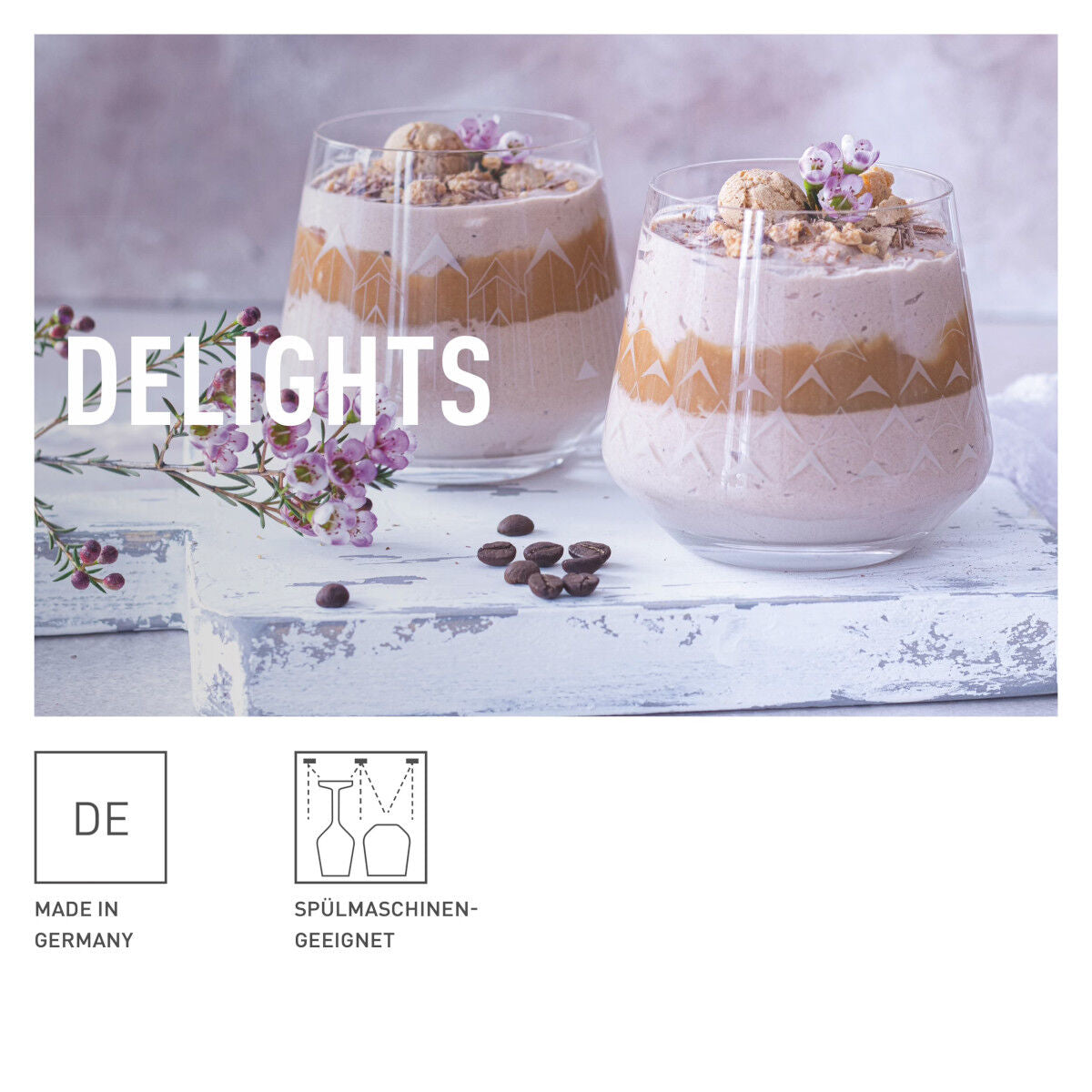 Ritzenhoff 6121001 Dessertglas-Set F23 001 DELIGHTS Ana Vasconcelos 2023