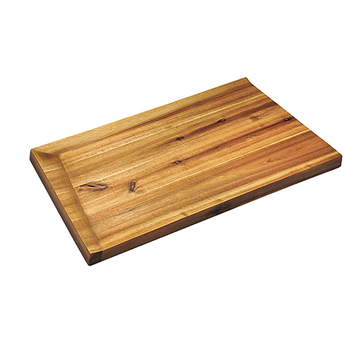 KESPER Schneid- und Servierbrett 48 x 36,5 cm aus Akazienholz / Schneidbrett / Schneidebrett Holz