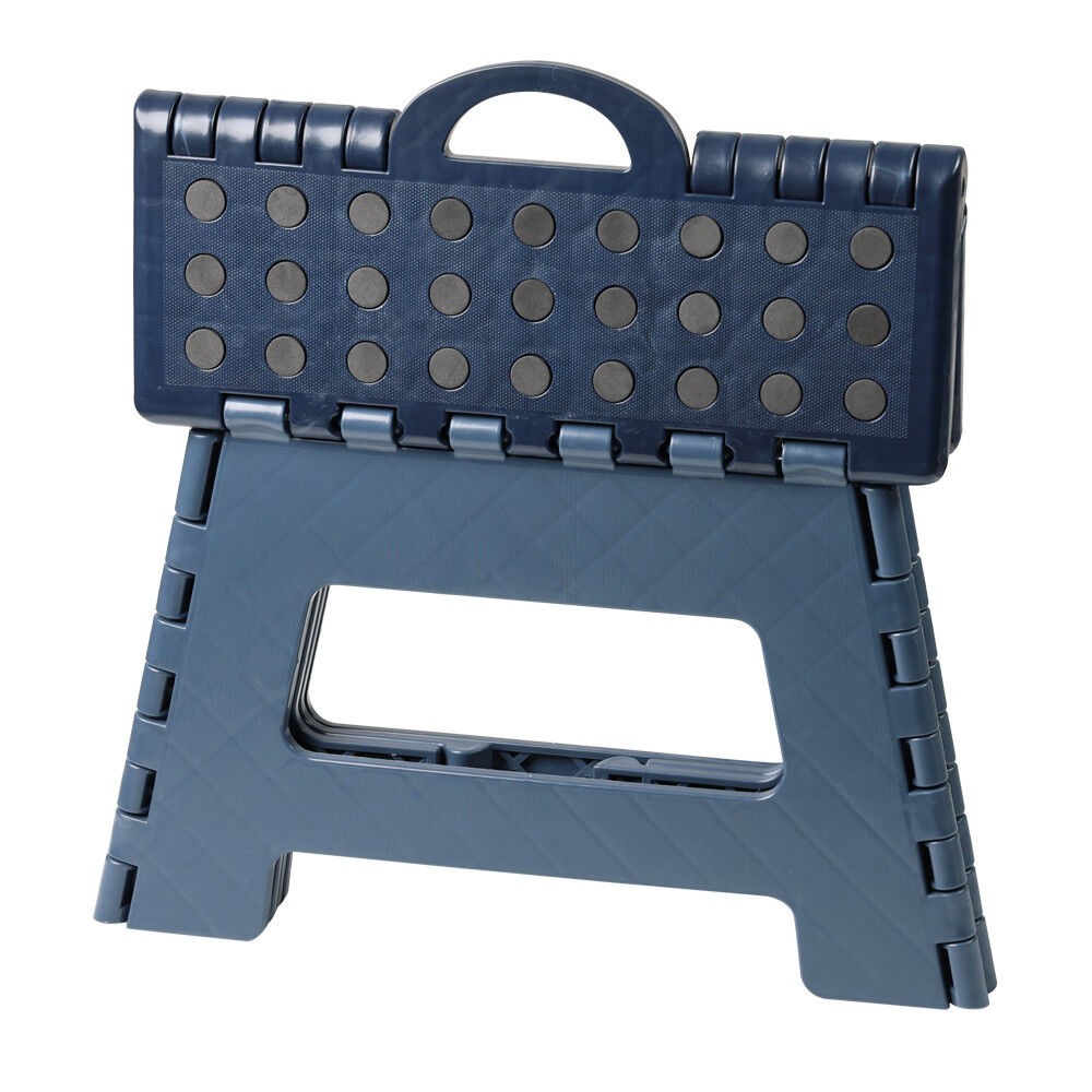 KESPER Klapptritt 70630 aus Kunststoff, dunkelblau / Hocker / Klappstiege
