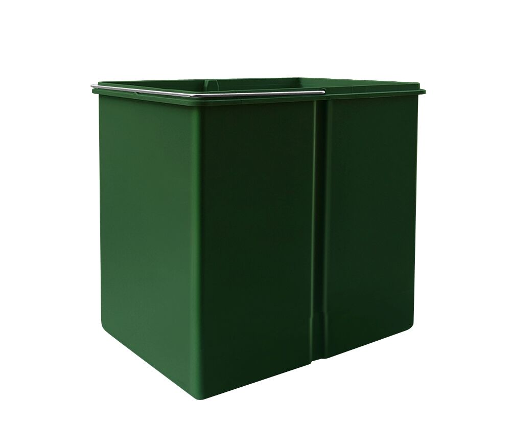 WESCO M7551106-1 Ersatzeimer 15 Liter - grün - für Master Boy 40 DT Abfallsorter / Eimer / Mülleimer / Abfalleimer /…