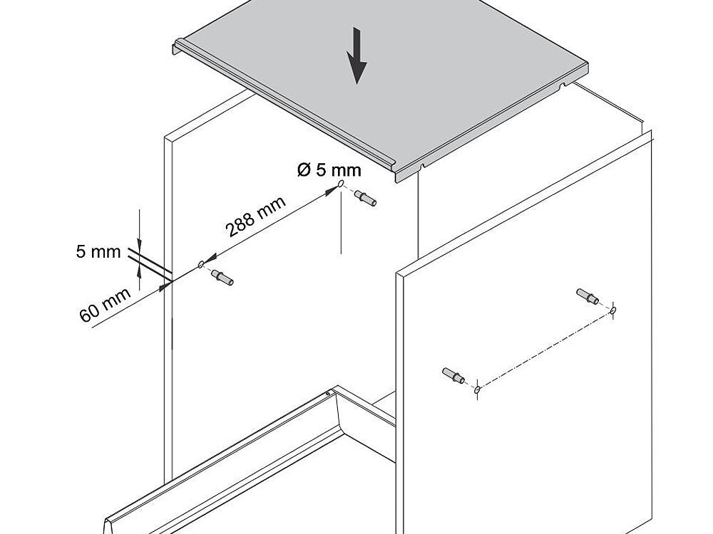 COX BOX Gesamtdeckel, silber für Abfallsorter COX CAST 450 / Ersatzdeckel / Sorterdeckel – Bild 4