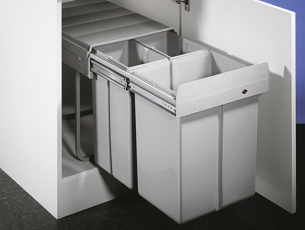 WESCO 757721-85 Abfallsorter 40 (2x10 + 20) Liter TRENTA 5 ab 40 cm Schrankbreite – Bild 3
