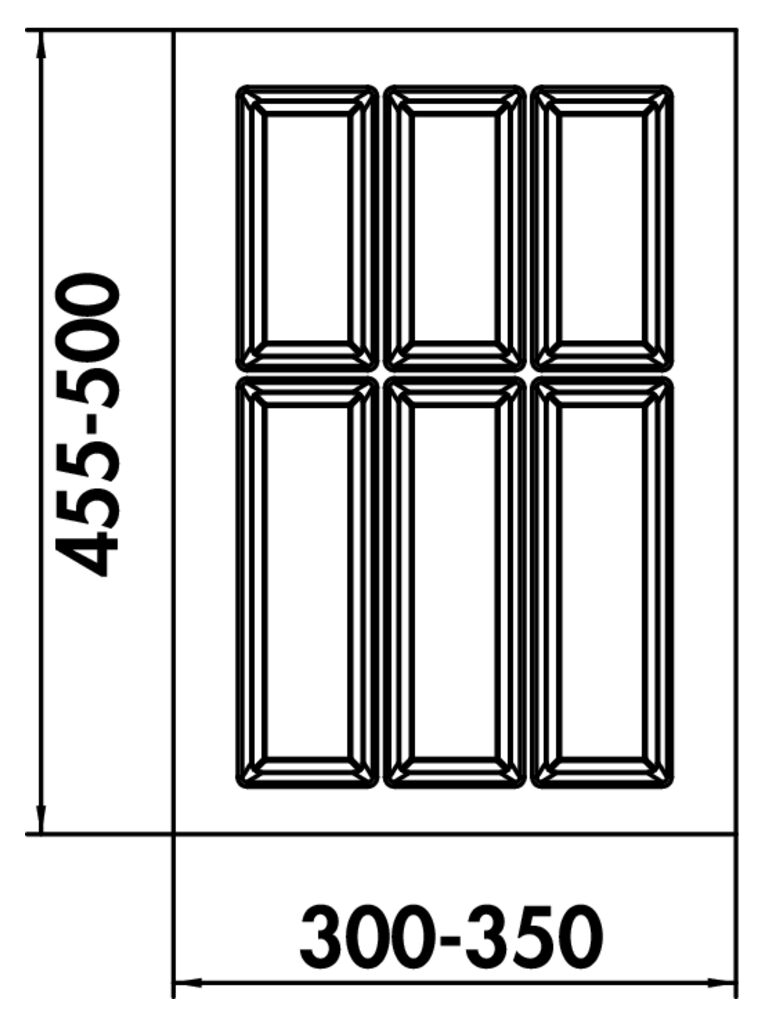 NABER 8034274 Besteckeinsatz Adesso 2, für 400er Schrank – Bild 2