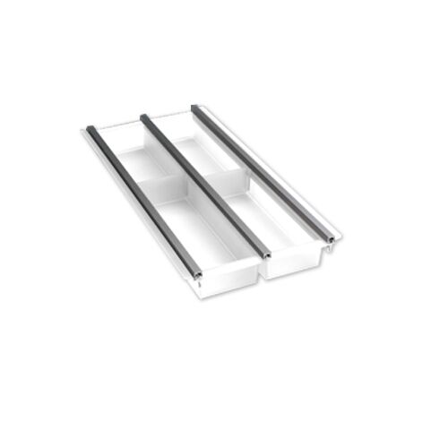 Besteckeinsatz CUISIO 30 (B 185-220 x T 463-480 mm) / Besteckkasten für 30er Schubl.
