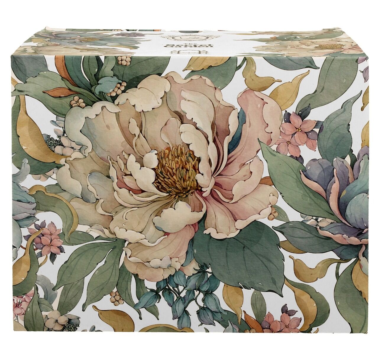 DUO FLOWERS ROYAL XXL Becher 1000 ml PEONY WHITE (Pfingstrose) New Bone China Porzellan – Bild 3