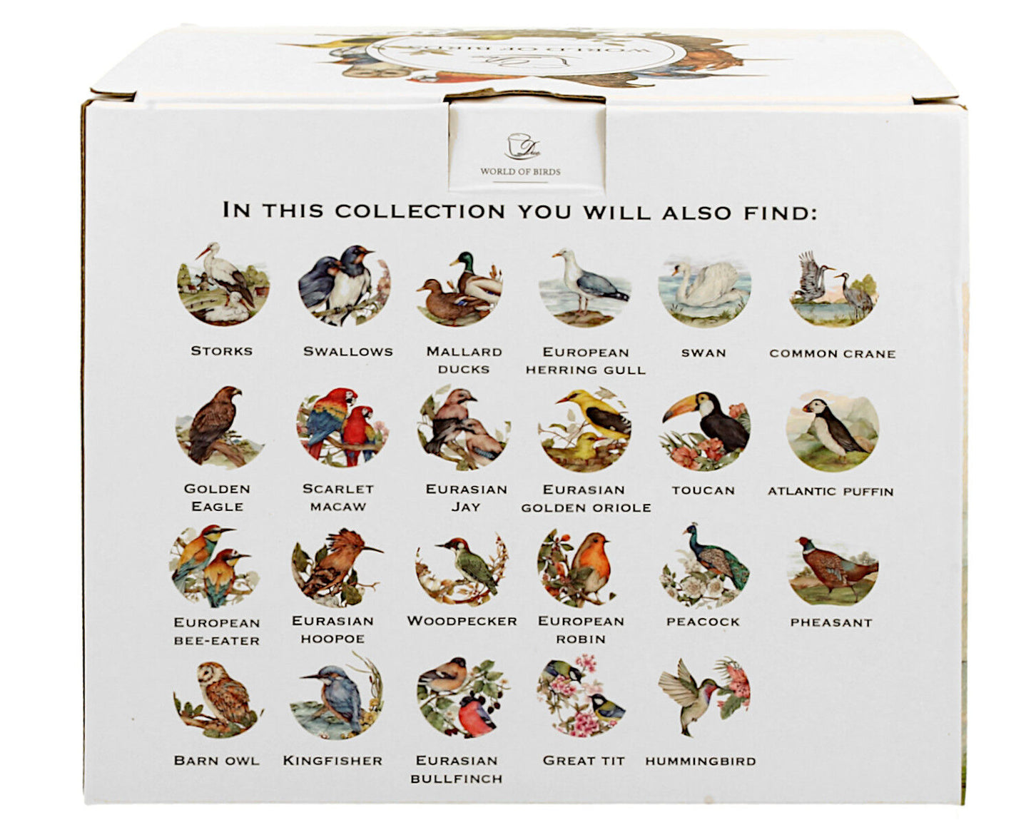 DUO World of Birds 400 ml Becher mit Teesieb WILD DUCK New Bone China Porzellan – Bild 2