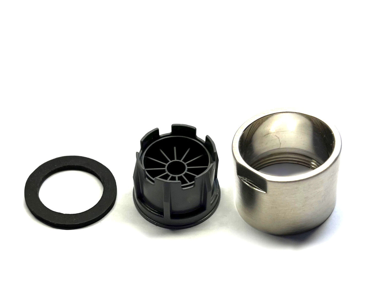 Strahlregler für Niederdruck Armatur PEPPER in steelfinish von Aqua Cucina / Luftsprudler / Ersatzteil – Bild 3