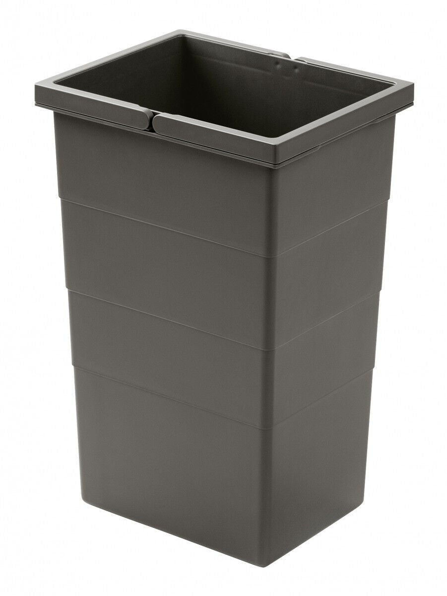 HAILO 1220359 Inneneimer 13 Liter in basaltgrau für Abfallsorter CARGO-Synchro u. Triple XL / Eimer / Ersatzeimer /…