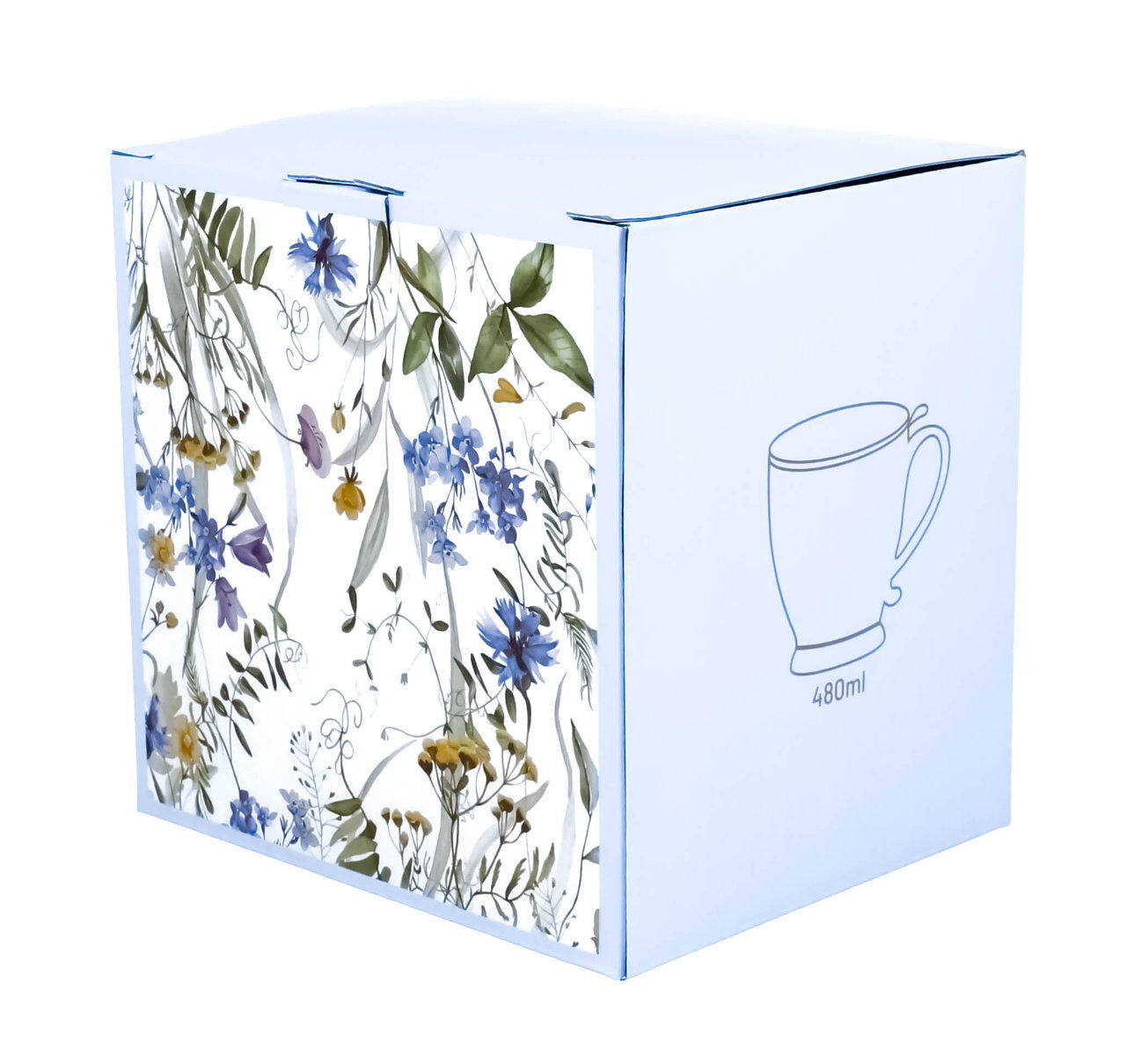 DUO Becher MELODY mit Fuß, 500 ml, inkl. Deckel und Teesieb, New Bone China Porzellan – Bild 6