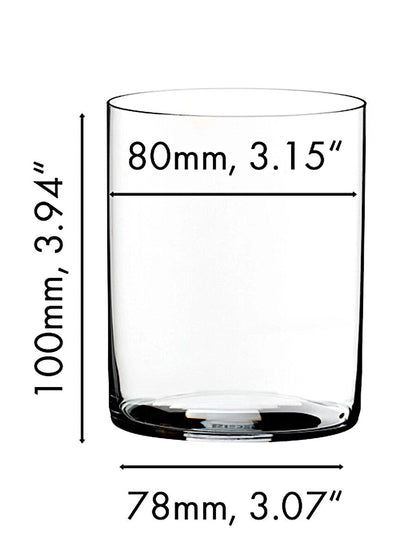 RIEDEL 0414/02 THE O WINE TUMBLER Whisky H2O, 2er Set – Bild 2