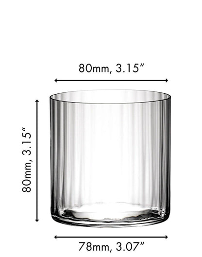 RIEDEL 0414/22 THE O WINE TUMBLER H2O Universalbecher - optisch 2er Set – Bild 2