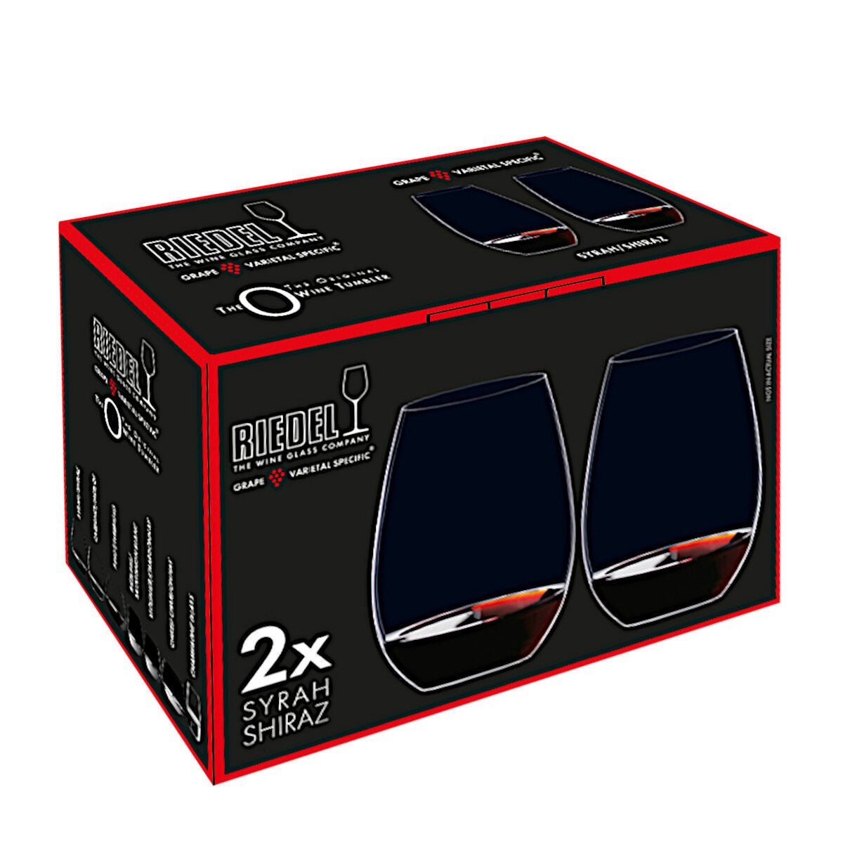 RIEDEL 0414/30 THE O WINE TUMBLER Syrah/Shiraz Weinglas 2er Set – Bild 6