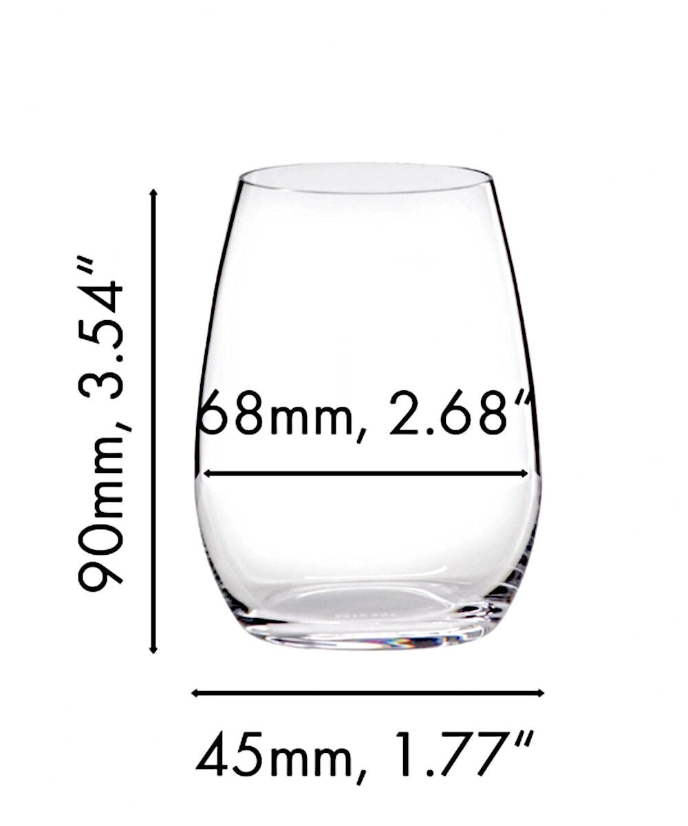 RIEDEL 0414/60 THE O WINE TUMBLER Destillate/Brände/Edelbrände 2er Set – Bild 2
