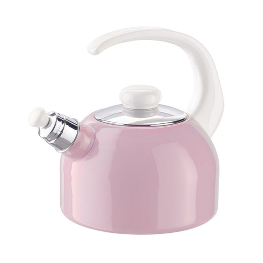 RIESS 0543-117 Flötenkessel Plus 2 Liter, rosa pastell / Wasserkessel