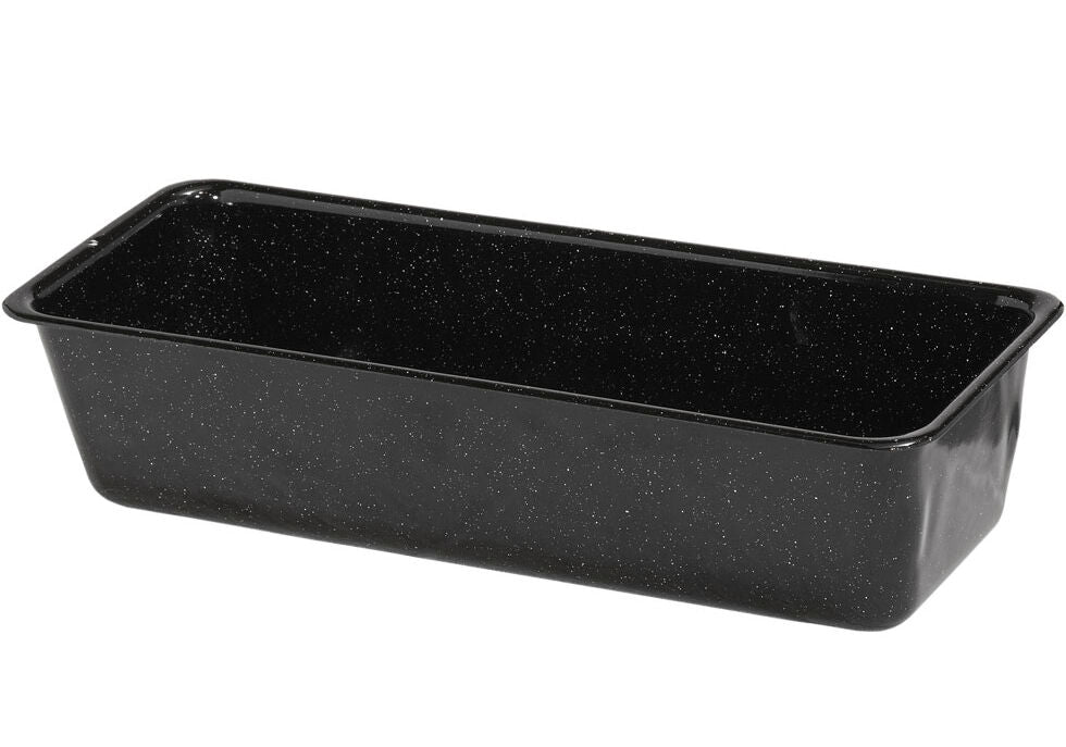 RIESS 0633-022 Brotbackform 35 cm, Emaille, Profibäcker, Schwarz / Königskuchenform / Emaillebackform – Bild 2