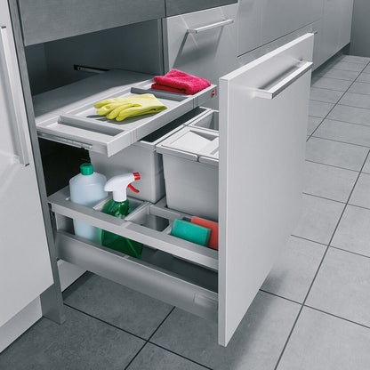 Hailo 3620611 Abfallsorter SEPARATO K 60, 34 (1x18 + 2x8) Liter / Hailo XS Inset 60.3/34 für 60 cm SB – Bild 3