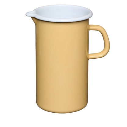 RIESS 0836-124 Emaillekrug 1,5 L, Sunshine, H 19 cm / Emaille Krug