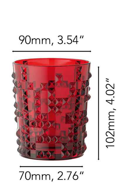 NACHTMANN 100056 PUNK Whisky Tumbler RUBINROT – Bild 2