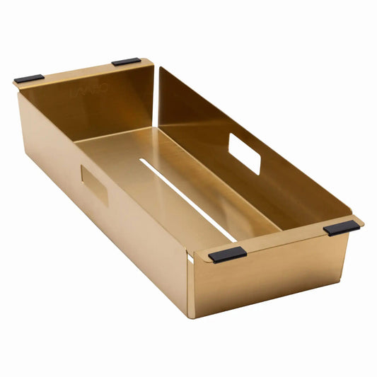 LAVABO Resteschale L-K10007S für KUBUS Spülen, PVD Sand / Restebecken / Abtropfschale