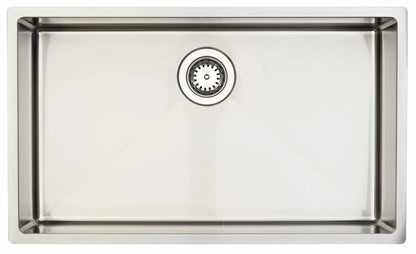 Lavabo KUBUS 700 soft Edelstahlspüle mit Raumsparventil / Spüle / Lavabo / Designspüle