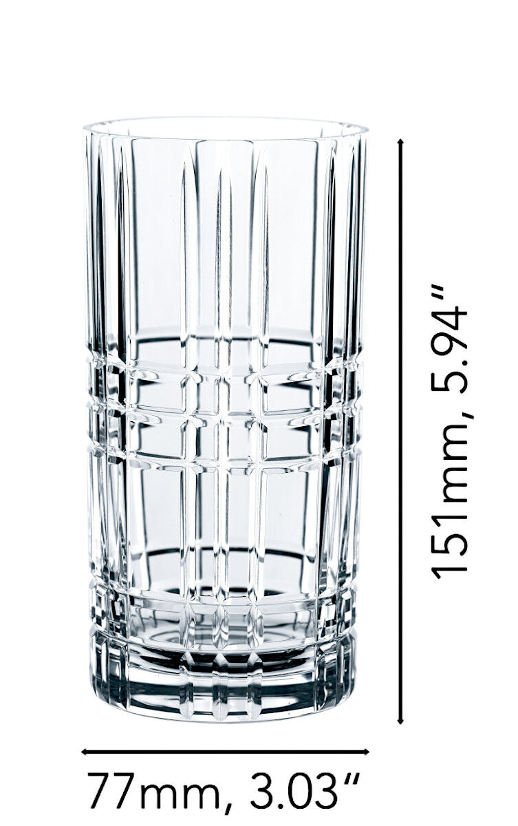 NACHTMANN 101049 SQUARE Longdrinkglas 4er Set – Bild 2