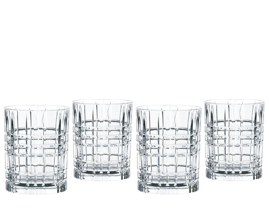 NACHTMANN 101050 SQUARE Whisky Tumbler 4er Set