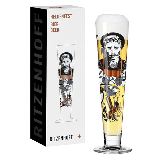 Ritzenhoff 1011009 Bierglas #9 HELDENFEST Werner Bohr 2022